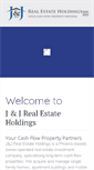 Mobile Screenshot of jjrealestateholdings.com